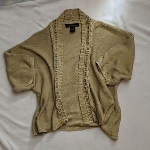 Tan cardigan